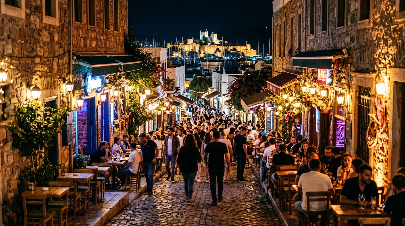 Bodrum Gece Hayatı Rehberi: Barlar Sokağından Marina'ya