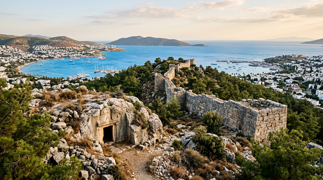 Pedasa Antik Kenti: Bodrum'un Dağdaki Unutulmuş Leleg Kenti