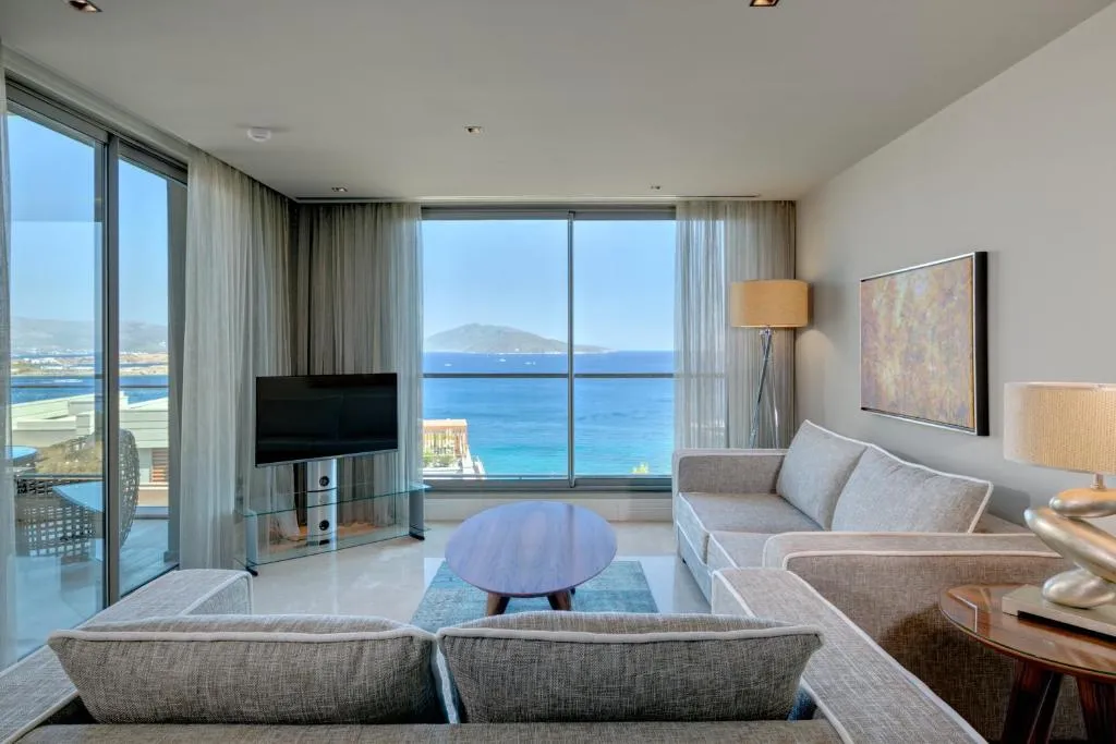 Caresse Tek Yatak Odalı Rezidans - 1 Kral Yataklı, Deniz Manzaralı